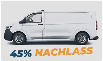 Transporter Leasing, Sprinter Leasing, Kastenwagen Leasing, Volkswagen Gewerbe Leasing, 45 % Nachlass auf VW e Transporter Nutzfahrzeuge Logistik