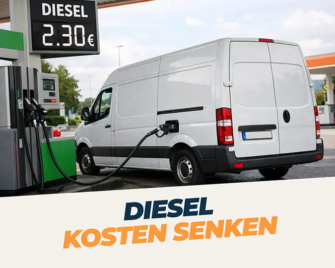 Diesel Kosten senken als kleines und mittelständisches Unternehmen in der Transport-Branche